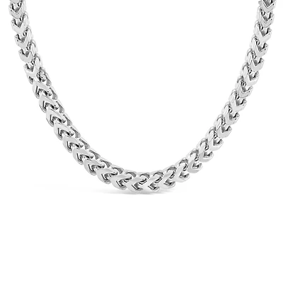 Sterling Silver 20" Franco Link Chain