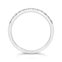 Glacier Fire 14K White Gold 0.33CTW Canadian Diamond Anniversary Band