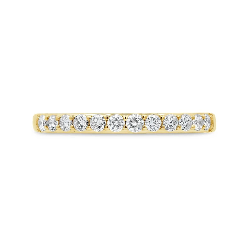 Glacier Fire 14K Yellow Gold 0.33CTW Canadian Diamond Anniversary Band
