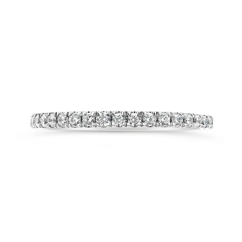 Jenny Packham 18K White Gold Lab Grown 0.33CTW Diamond Band