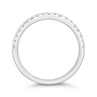 Jenny Packham 18K White Gold Lab Grown 0.33CTW Diamond Band