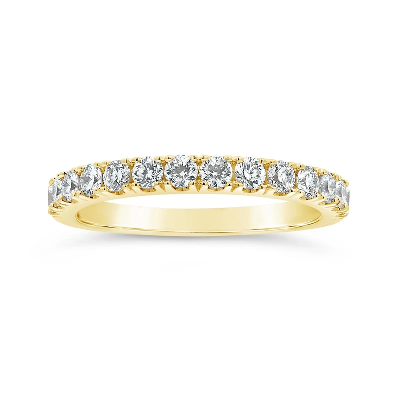 Blossom 14K Yellow Gold Lab Grown 0.70CTW Diamond Band