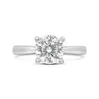 Blossom 14K White Gold Lab Grown 2.00CT Diamond Solitaire Ring
