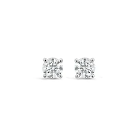 Glacier Fire 14K White Gold Canadian 0.75CTW Diamond Stud Earrings