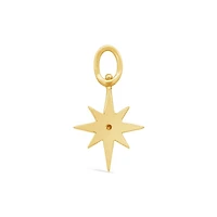 Charmables 10K Yellow Gold Diamond Northern Star Interchangeable Charm