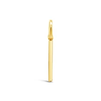 Charmables 10K Yellow Gold Diamond Interchangeable Bar Charm