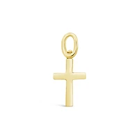 Charmables 10K Yellow Gold Diamond Cross Interchangeable Charm