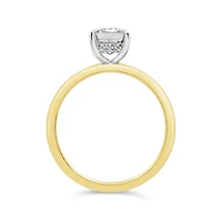 New Brilliance 14K Yellow Gold Lab Grown 2.08CTW Emerald Cut Diamond Ring