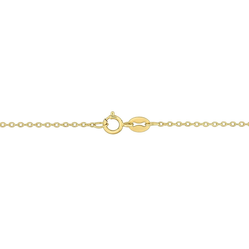 Julianna B Yellow Plated Sterling Silver Blue Lapis Necklace