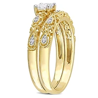 Julianna B 10K White Gold 0.33CTW Diamond Bridal Set