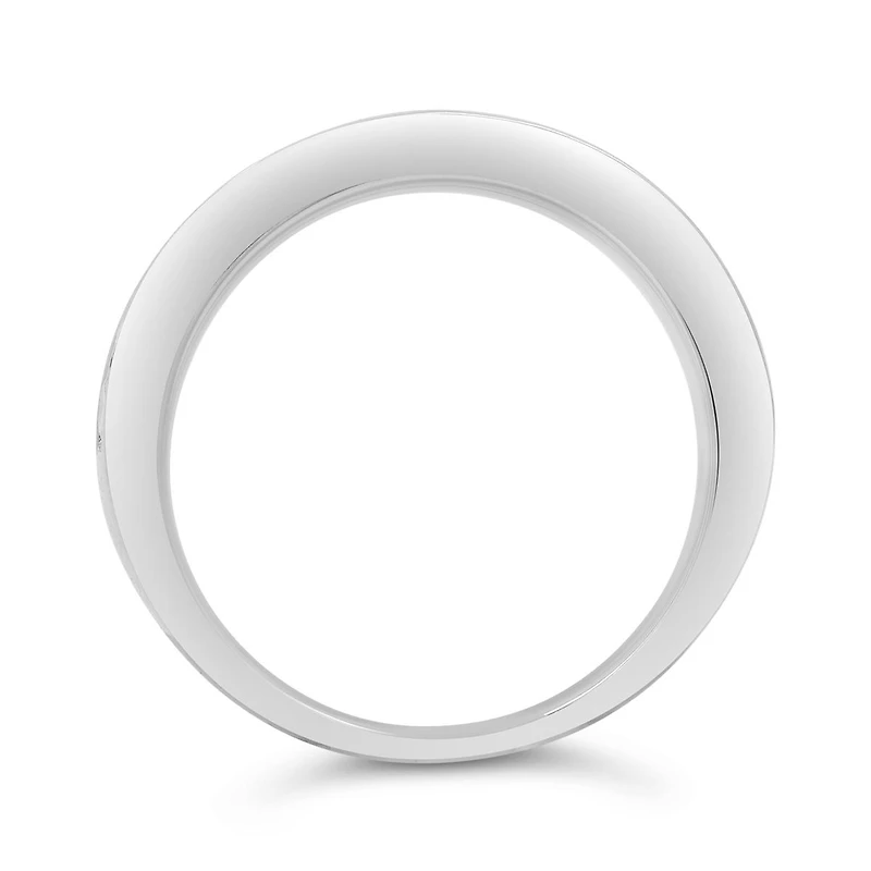 New Brilliance 14K White Gold Lab Grown 1.00CTW Diamond Band