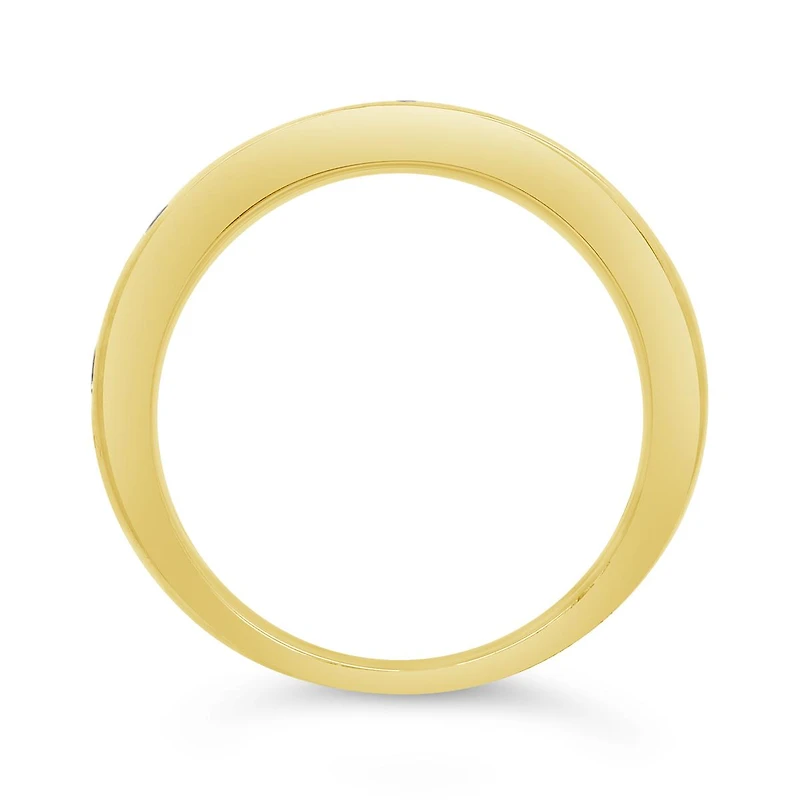 New Brilliance 14K Yellow Gold Lab Grown 1.00CTW Diamond Band