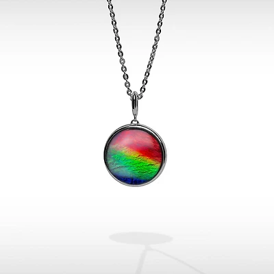 KORITE ORIGINS Sterling Silver Ammolite Pendant