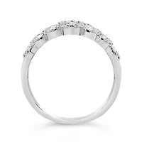 10K White Gold 1.00CTW Diamond Band