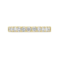 New Brilliance 14K Yellow Gold Lab Grown 0.50CTW Diamond Band