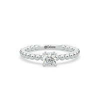 Lands Collection Modern Electrum Canadian 0.27Ct Diamond Fashion Ring Size 7