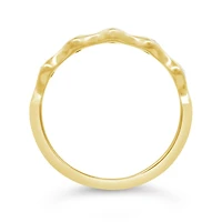 Stackable Diamond Ring in 10K Yellow Gold