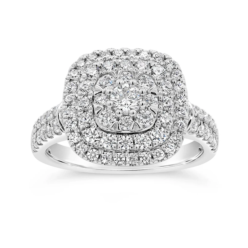 New Brilliance Lab Grown 1.29CTW Diamond Fashion Ring in 10K White Gold