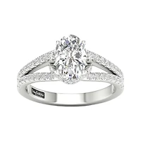 Jenny Packham Lab Grown 2.50CTW Diamond Bridal Ring in 18K White Gold