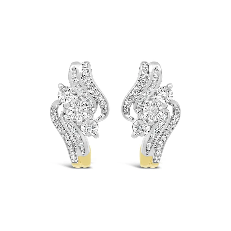0.25CTW Diamond Fashion Earrings in 10K Yellow Gold