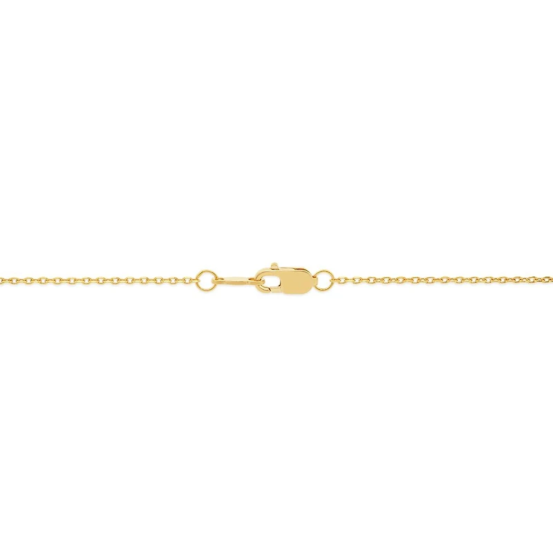 New Brilliance Lab Grown 0.45CTW Diamond Necklace in 10K Yellow Gold
