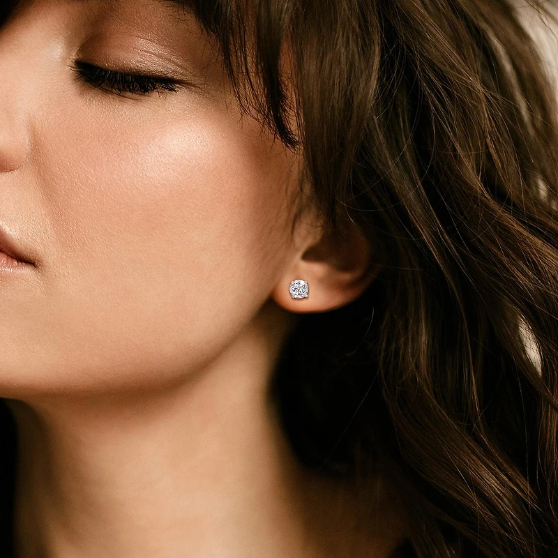 Julianna B Sterling Silver Created White Sapphire Earrings Pendant Set