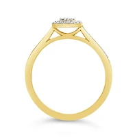 0.15CTW Diamond Promise Ring in 10K Yellow Gold