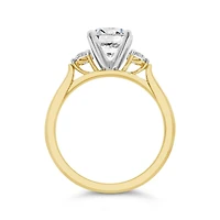 New Brilliance Lab Grown 1.70CTW Diamond Bridal Ring in 14K Yellow Gold