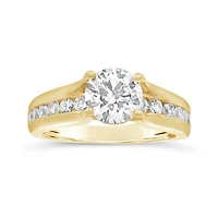 New Brilliance Lab Grown 2.00CTW Diamond Bridal Ring in 14K Yellow Gold