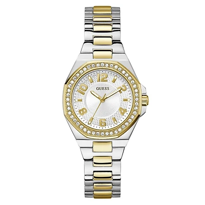 Guess Women's Two-Tone Crystal Contessa Watch