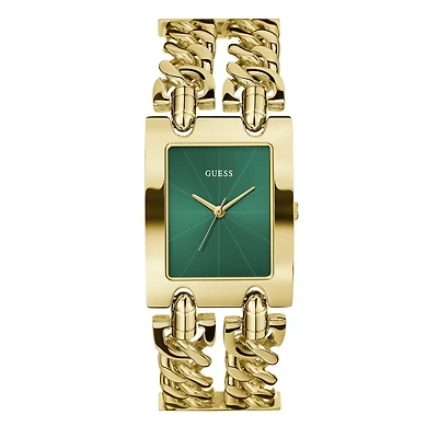 Guess Women's Two-Tone Crystal Bonnie Watch