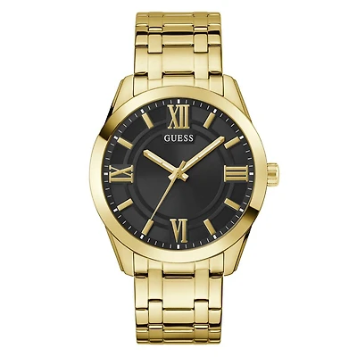 Guess Women's Transparent Rainbow Mini Hype Watch