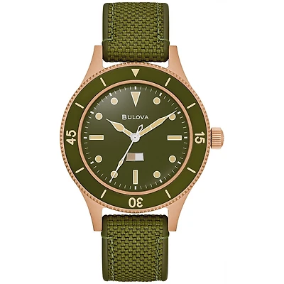Bulova Men'S Mil Ships Cusn8 Bronze/ Archive Series Watch