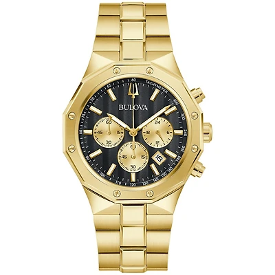 Bulova Men'S Gold-Tone Prestige Classic Watch