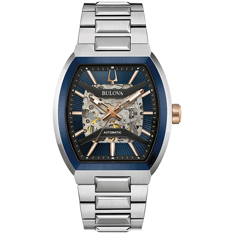 Bulova Men's Two-Tone Silver Maquina Automatic Watch
