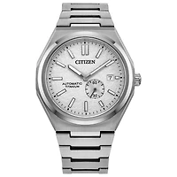 Citizen Men's Silver-Tone Zenshin Mechanical Super Titanium Watch