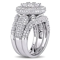 Julianna B 2.46CTW Diamond Bridal Set 10K White Gold