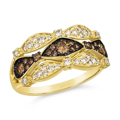 Le Vian 14K Yellow Gold Chocolate & Nude Diamonds Ring