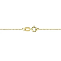 Julianna B 10K Yellow Gold Peridot & Diamond 17" Heart Necklace