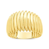 10K Yellow Gold Wave Ring