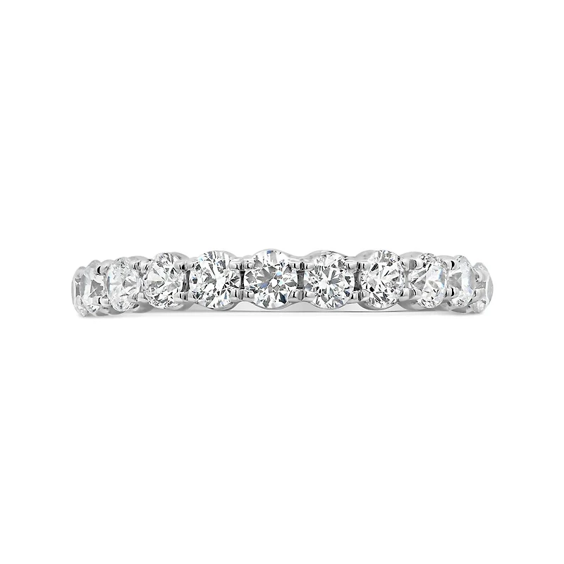 New Brilliance Lab Grown 1.00CTW Diamond Band in 14K White Gold