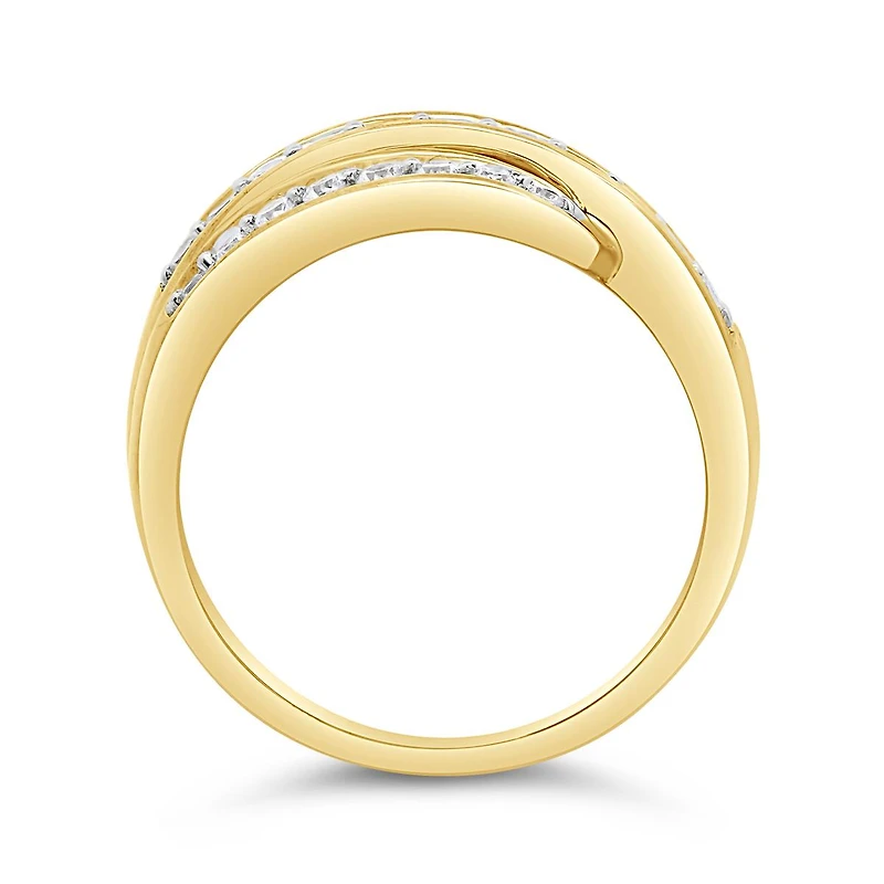 New Brilliance Lab Grown 0.45CTW Diamond Fashion Band in 10K Yellow Gold