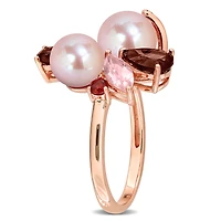 Julianna B Pink Plated Sterling Silver Pearl
