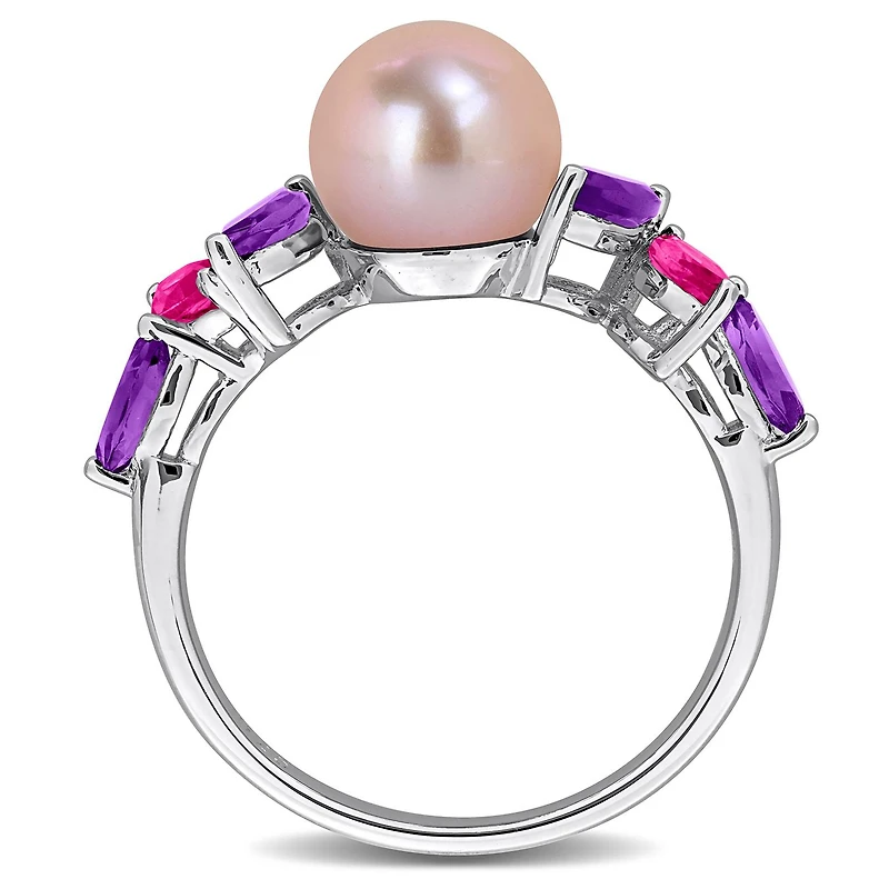 Julianna B Sterling Silver 7.5-8Mm Pink Pearl