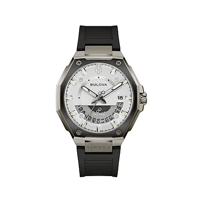 Bulova Men'S Series X White Dial Watch
