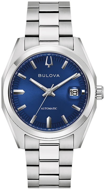 Bulova Men'S Surveyor Blue Dial Automatic Watch