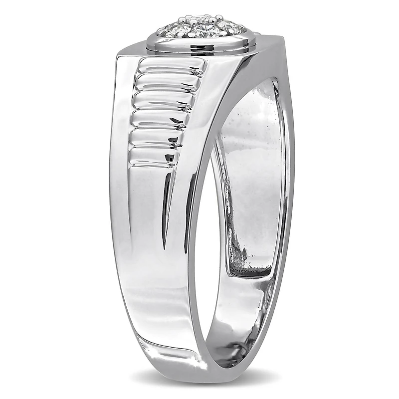 Julianna B 10K White Gold 0.25CTW Diamond Ring