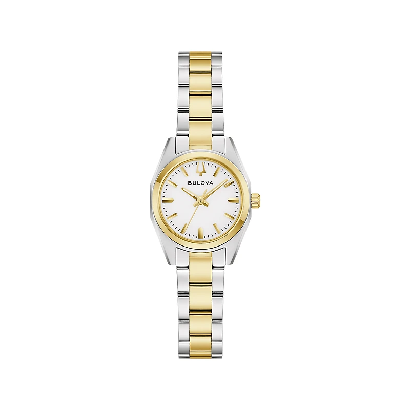 Bulova Women'S Surveyor White Dial Watch