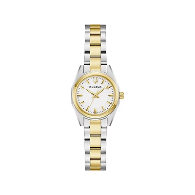 Bulova Women'S Surveyor White Dial Watch