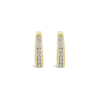 Infinity Yellow Gold 0.50CTW Diamond Earrings